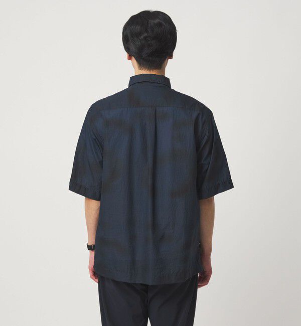 UNITED ARROWS green label relaxing「＜Phospho Graphica＞スプラッシュ パターン レギュラーカラー 半袖シャツ」|シャツ・ブラウス|