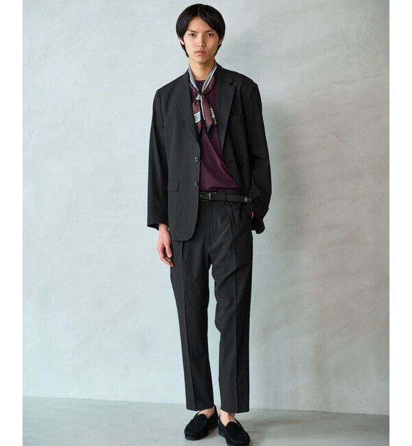 UNITED ARROWS green label relaxing「A+ air ポリエステル 空羽 2B リラックス セットアップジャケット -吸水速乾・通気性-」|テーラードジャケット|