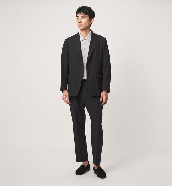 UNITED ARROWS green label relaxing「A+ air ポリエステル 空羽 2B リラックス セットアップジャケット -吸水速乾・通気性-」|テーラードジャケット|