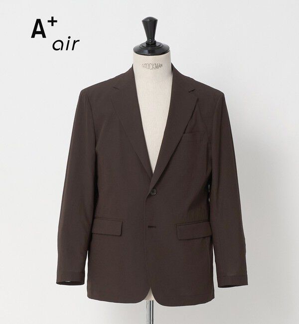 UNITED ARROWS green label relaxing「A+ air ポリエステル 空羽 2B リラックス セットアップジャケット -吸水速乾・通気性-」|テーラードジャケット|