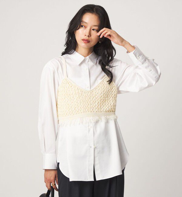 UNITED ARROWS green label relaxing「＜1_OF MINE＞シャツ 」|シャツ・ブラウス|OFF WHITE