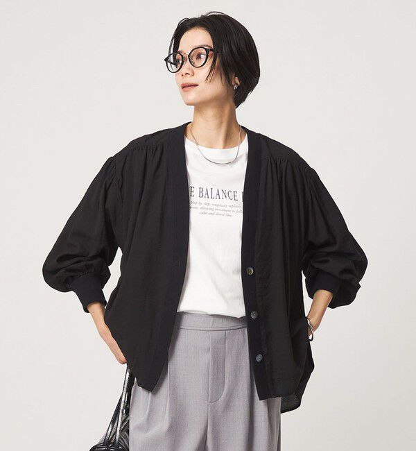 UNITED ARROWS green label relaxing「R/NY カーディガン ブラウス」|シャツ・ブラウス|