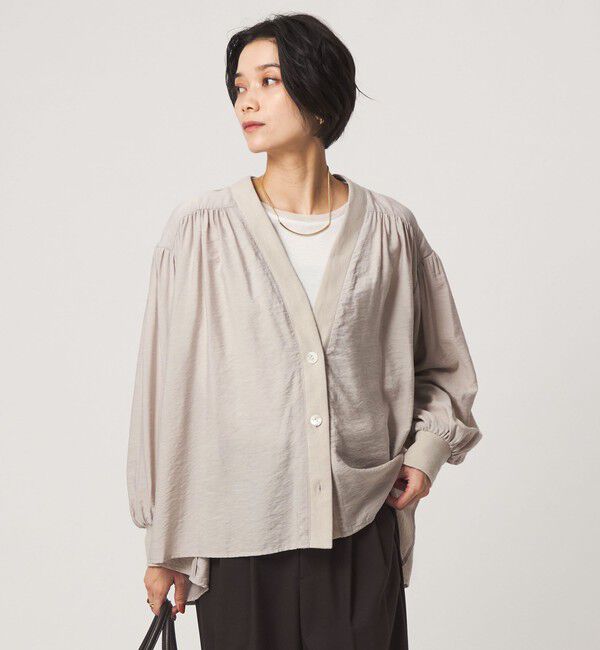 UNITED ARROWS green label relaxing「R/NY カーディガン ブラウス」|シャツ・ブラウス|