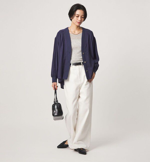 UNITED ARROWS green label relaxing「R/NY カーディガン ブラウス」|シャツ・ブラウス|