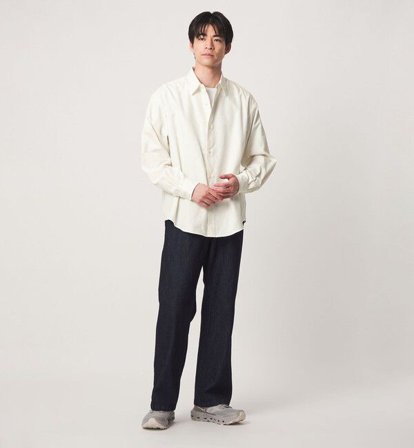 UNITED ARROWS green label relaxing「FINE BASIC スビン オックスフォード レギュラー 長袖 シャツ」|シャツ・ブラウス|