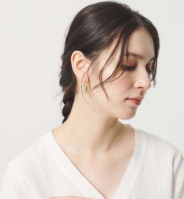 BEAUTY&YOUTH UNITED ARROWS「K10 クロス ネックレス」|ネックレス|