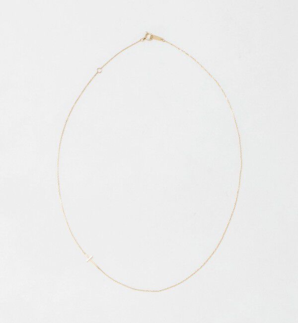 BEAUTY&YOUTH UNITED ARROWS「K10 クロス ネックレス」|ネックレス|