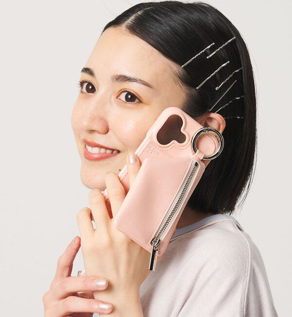 BEAUTY&YOUTH UNITED ARROWS「＜ajew＞パテント iPhone17ケース」|モバイルケース|LT.PINK