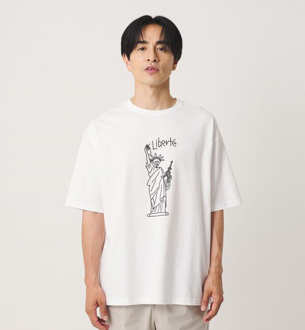 BEAUTY&YOUTH UNITED ARROWS「＜ESPOIR＞Statue of Liberty Tシャツ」|Tシャツ・カットソー|