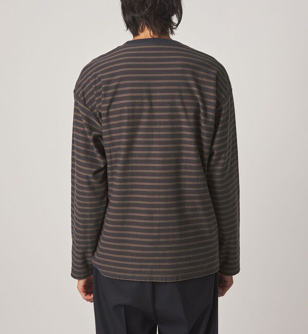 STEVEN ALAN「＜Steven Alan＞ オーガニックコットン ボーダー カットソー」|Tシャツ・カットソー|