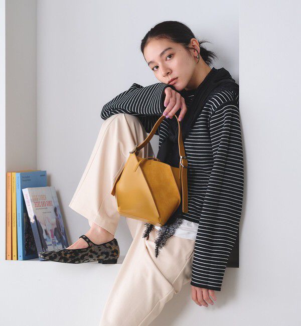 BEAUTY&YOUTH UNITED ARROWS「スエード&times;レザー ネジリ ショルダーバッグ」|ショルダー・メッセンジャー|