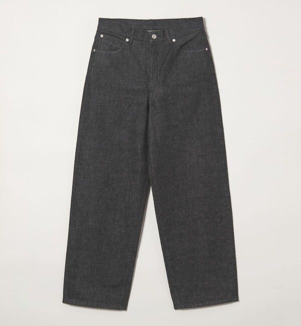 STEVEN ALAN「	＜Steven Alan＞ 13.5oz デニム 5ポケット バギー ストレート パンツ」|デニム|DK.GRAY