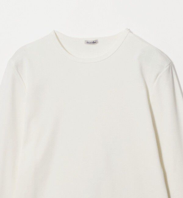 STEVEN ALAN「＜Steven Alan＞コットン フライス ロングスリーブ プルオーバー」|Tシャツ・カットソー|