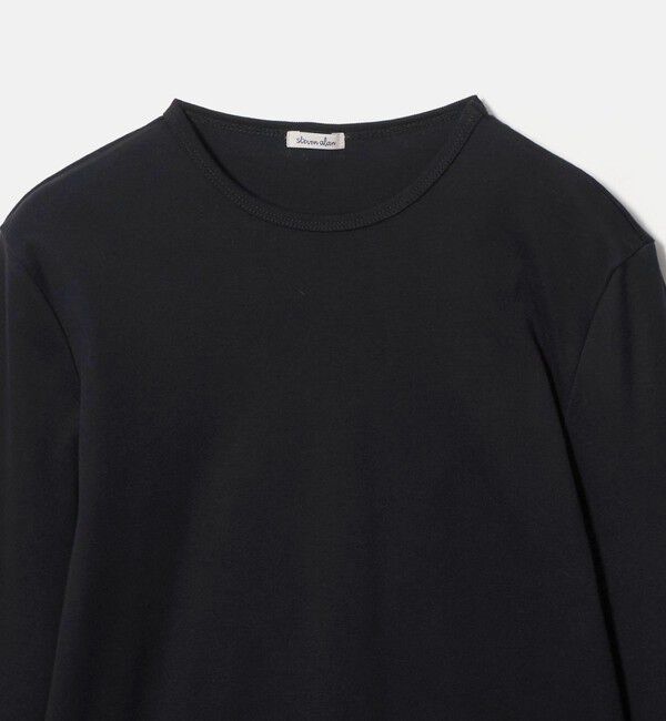 STEVEN ALAN「＜Steven Alan＞コットン フライス ロングスリーブ プルオーバー」|Tシャツ・カットソー|