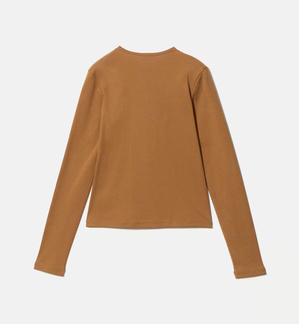 STEVEN ALAN「＜Steven Alan＞コットン フライス ロングスリーブ プルオーバー」|Tシャツ・カットソー|