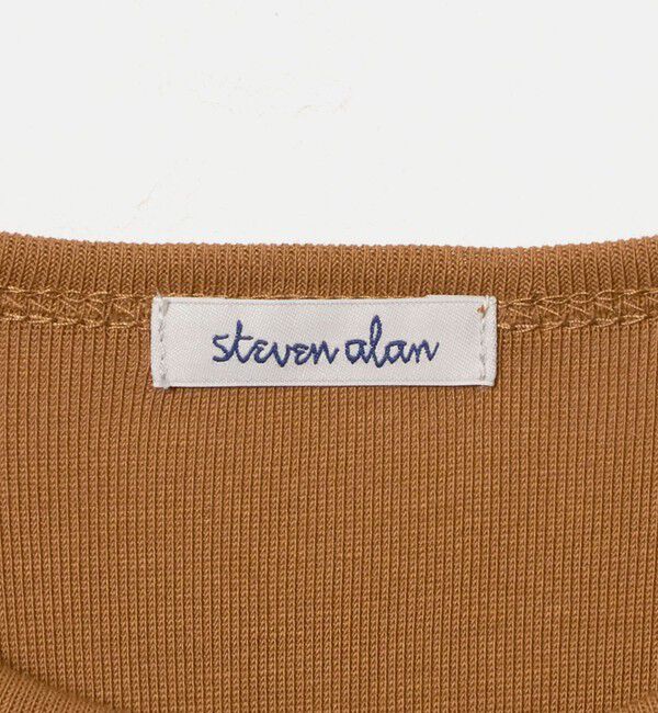 STEVEN ALAN「＜Steven Alan＞コットン フライス ロングスリーブ プルオーバー」|Tシャツ・カットソー|