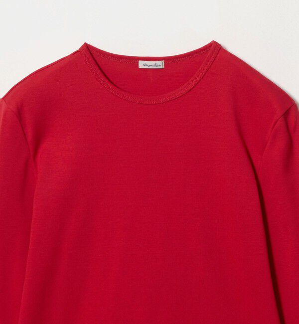 STEVEN ALAN「＜Steven Alan＞コットン フライス ロングスリーブ プルオーバー」|Tシャツ・カットソー|