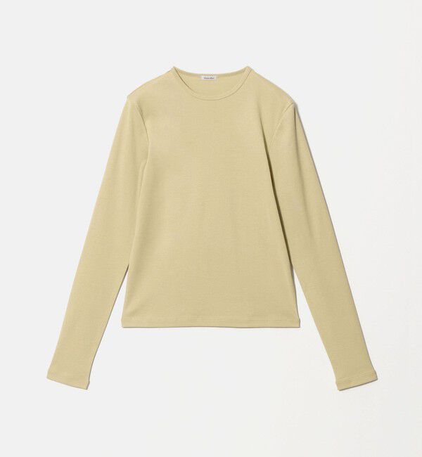 STEVEN ALAN「＜Steven Alan＞コットン フライス ロングスリーブ プルオーバー」|Tシャツ・カットソー|