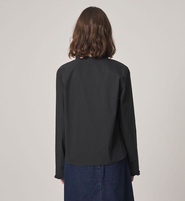 STEVEN ALAN「＜Steven Alan＞カシュクール フリル ブラウス」|シャツ・ブラウス|