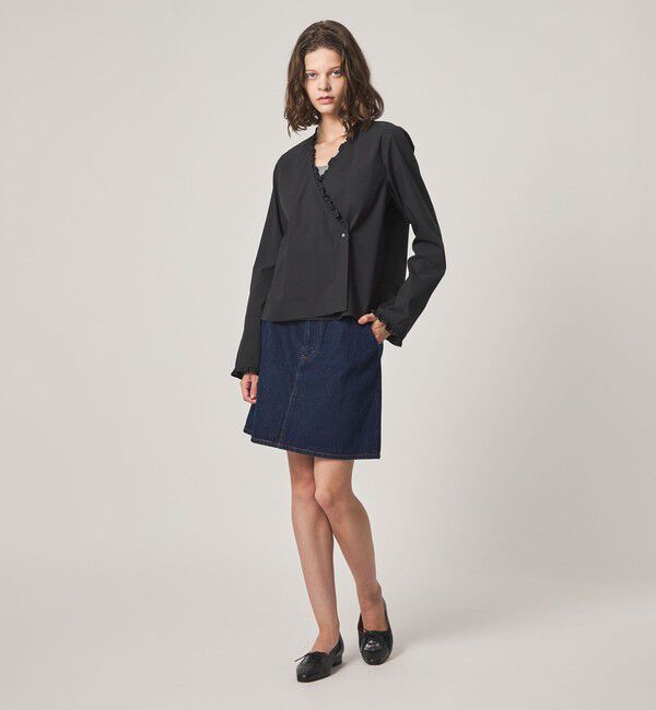 STEVEN ALAN「＜Steven Alan＞カシュクール フリル ブラウス」|シャツ・ブラウス|