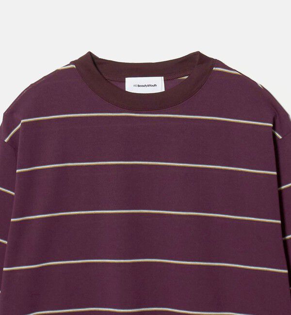 BEAUTY&YOUTH UNITED ARROWS「コットンポリエステル ボーダー ロングスリーブTシャツ」|Tシャツ・カットソー|