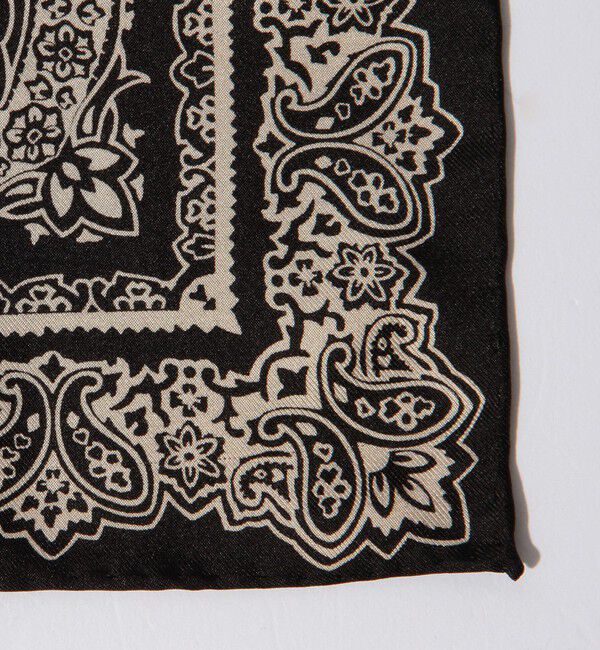 BEAMS PLUS「BEAMS PLUS / Pocket Chief Silk Bandana」|バンダナ・スカーフ|