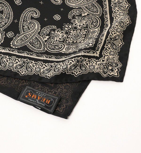BEAMS PLUS「BEAMS PLUS / Pocket Chief Silk Bandana」|バンダナ・スカーフ|