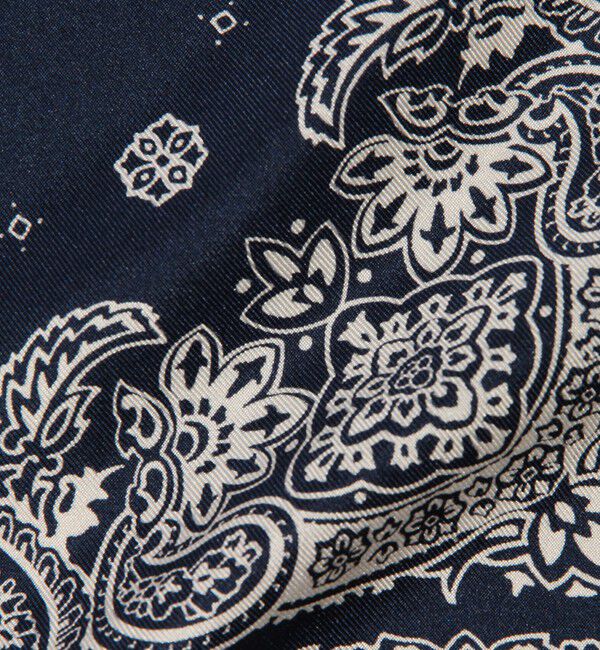 BEAMS PLUS「BEAMS PLUS / Pocket Chief Silk Bandana」|バンダナ・スカーフ|