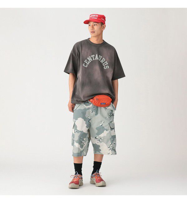BEAMS「スーベニア Tシャツ【ワイドフィット】」|Tシャツ・カットソー|