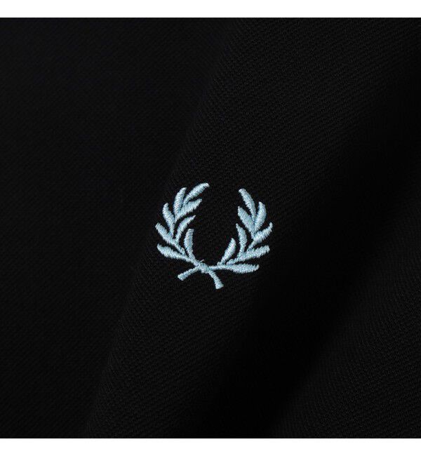 BEAMS「BEAMS｜【別注】FRED PERRY / Oversized Tipped Pique T-shirt｜Tシャツ｜半袖 鹿の子素材」|Tシャツ・カットソー|