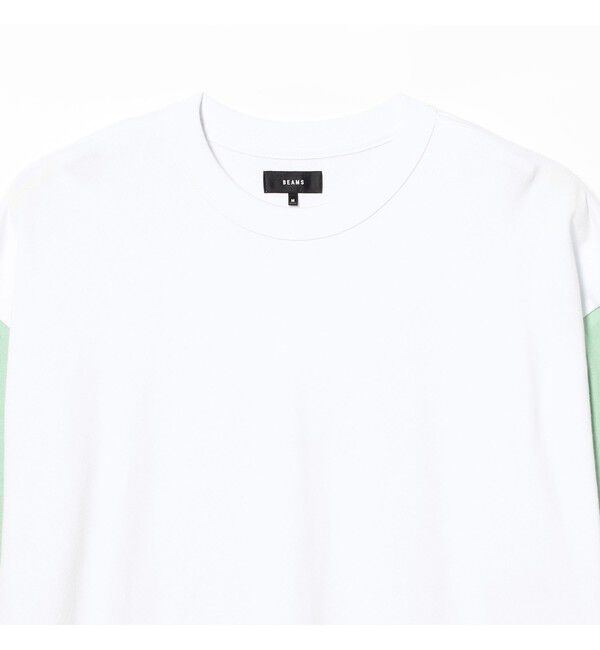 BEAMS「ベースボール 9/10 Tシャツ」|Tシャツ・カットソー|