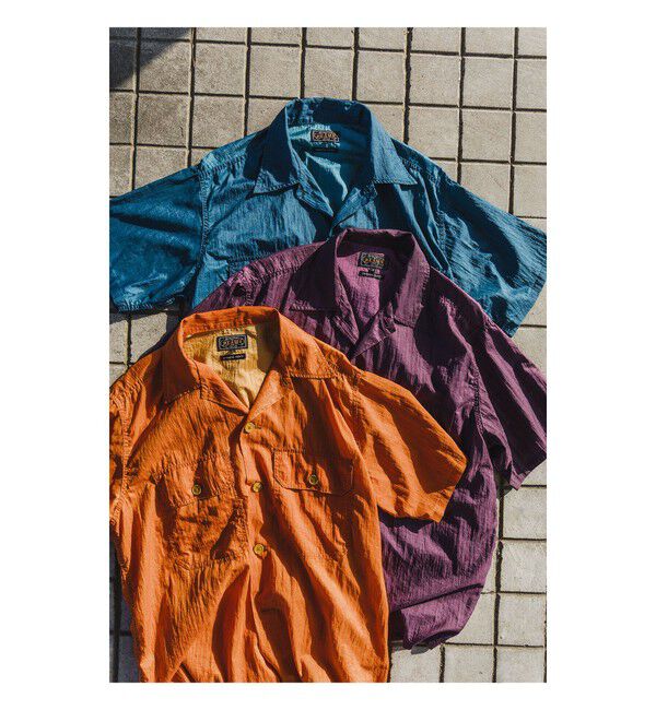 BEAMS PLUS「MIL-SHT Nylon Rip stop Pigment Dye」|シャツ・ブラウス|