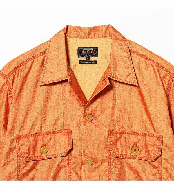 BEAMS PLUS「MIL-SHT Nylon Rip stop Pigment Dye」|シャツ・ブラウス|