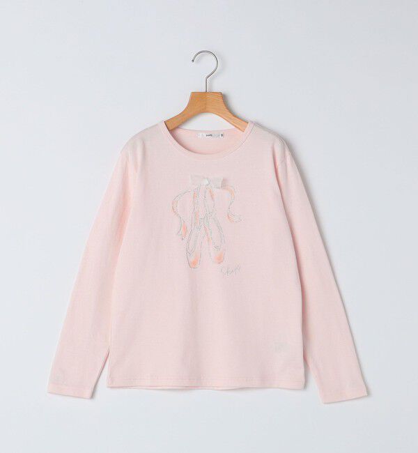 SHIPS KIDS「SHIPS KIDS:140～150cm / バレエ 長袖 TEE」|Tシャツ・カットソー|