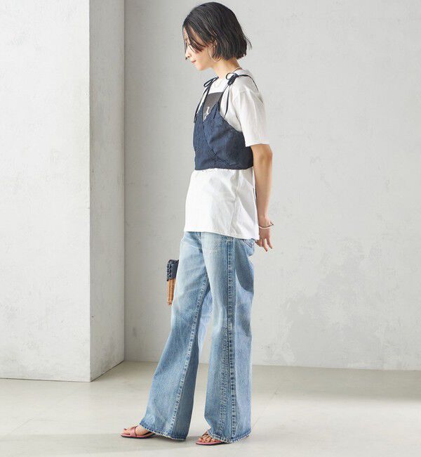 SHIPS for women「【SHIPS別注】upper hights:FLARE  DENIM」|デニム|