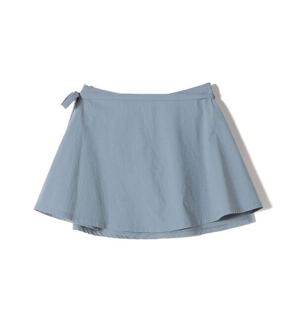 SHIPS for women「maroba:＜手洗い可能＞ラッシュ リボン ラップ スカート」|その他|