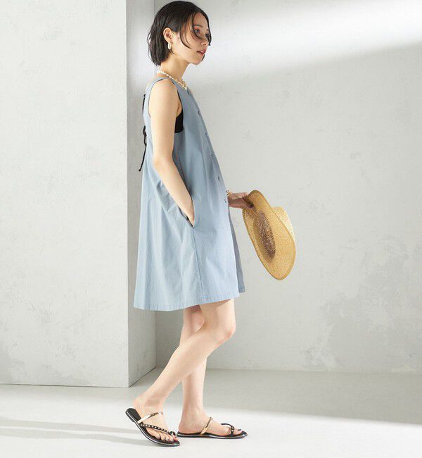 SHIPS for women「maroba:＜手洗い可能＞ラッシュ ミニ ワンピース」|その他|