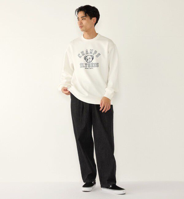 SHIPS Colors 「《予約》SHIPS Colors:Teddybear(R) コラボ ダンボール スウェット◆」|スウェット・ジャージ|