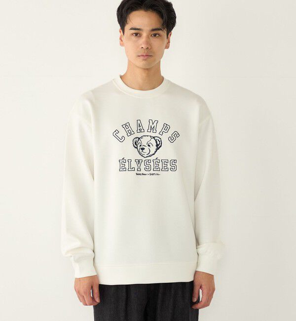 SHIPS Colors 「《予約》SHIPS Colors:Teddybear(R) コラボ ダンボール スウェット◆」|スウェット・ジャージ|