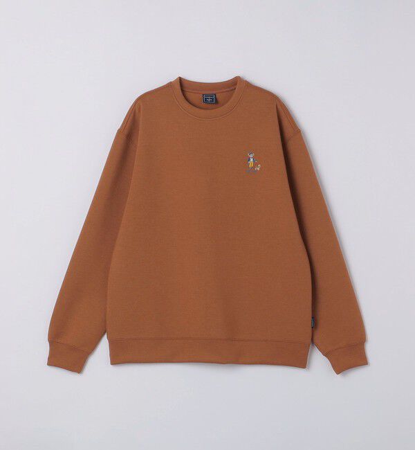 SHIPS Colors 「《予約》SHIPS Colors:Teddybear(R) コラボ ダンボール スウェット◆」|スウェット・ジャージ|オレンジ