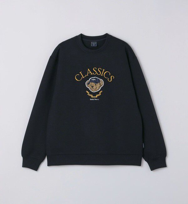 SHIPS Colors 「《予約》SHIPS Colors:Teddybear(R) コラボ ダンボール スウェット◆」|スウェット・ジャージ|ネイビー