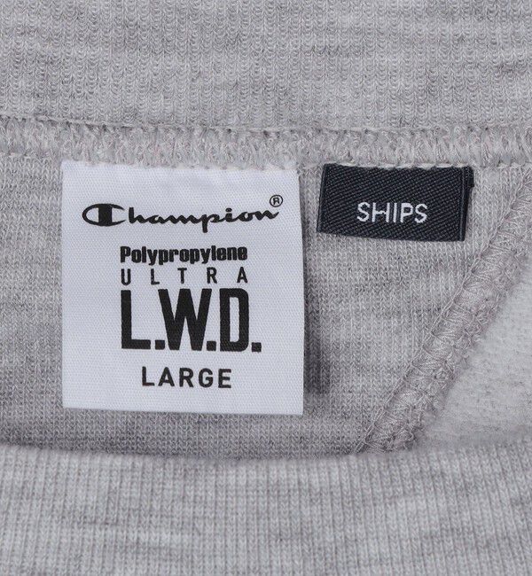 SHIPS「【SHIPS別注】Champion: L.W.D クルーネック スウェット」|スウェット・ジャージ|