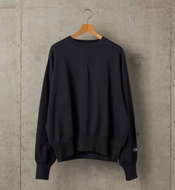 SHIPS「【SHIPS別注】Champion: L.W.D クルーネック スウェット」|スウェット・ジャージ|ネイビー