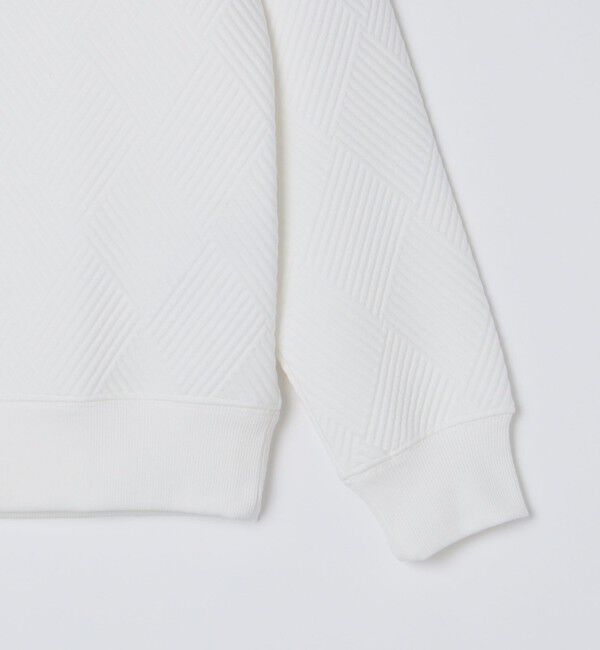 SHIPS「SHIPS: 膨れ ジャカード ロングスリーブ Tシャツ 26AW」|Tシャツ・カットソー|