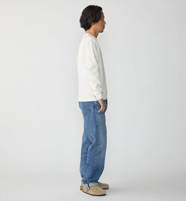SHIPS「SHIPS: 膨れ ジャカード ロングスリーブ Tシャツ 26AW」|Tシャツ・カットソー|