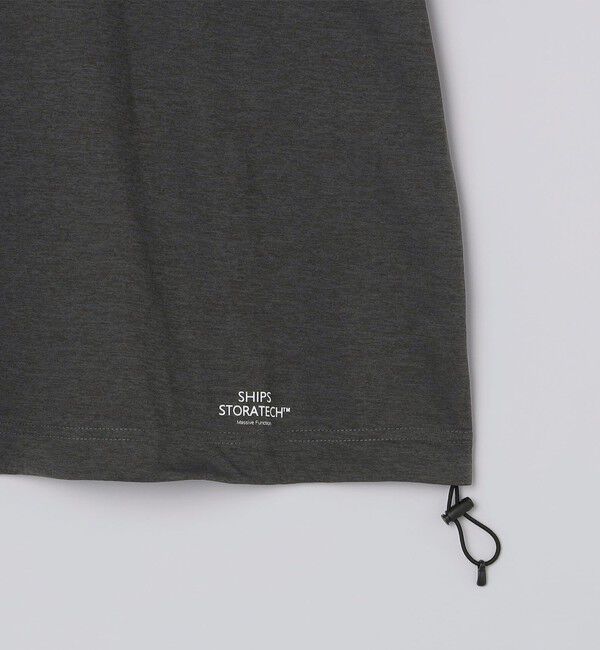 SHIPS「【WEB限定】〈接触冷感・吸水速乾等〉STORATECH(TM) スピンドルTシャツ＋イージーパンツ セットアップ」|その他|