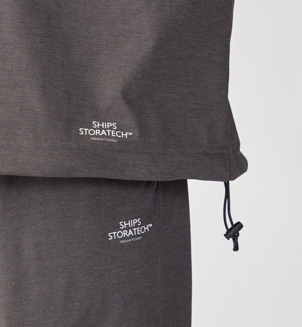 SHIPS「【WEB限定】〈接触冷感・吸水速乾等〉STORATECH(TM) スピンドルTシャツ＋イージーパンツ セットアップ」|その他|
