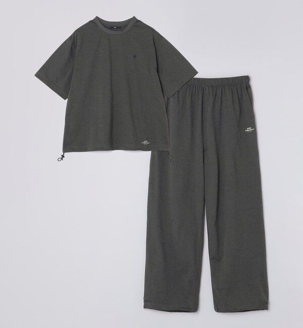 SHIPS「【WEB限定】〈接触冷感・吸水速乾等〉STORATECH(TM) スピンドルTシャツ＋イージーパンツ セットアップ」|その他|