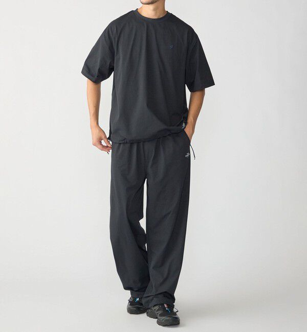 SHIPS「【WEB限定】〈接触冷感・吸水速乾等〉STORATECH(TM) スピンドルTシャツ＋イージーパンツ セットアップ」|その他|ネイビー
