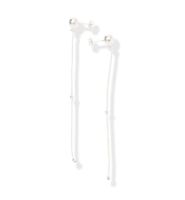 TOMORROWLAND GOODS「Nina&Jules Swinging Ball ピアス」|ピアス|81 シルバー